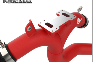 Kia Stinger 3.3T Red Charge Pipe