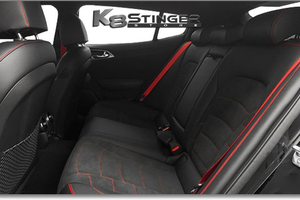 Red Rear Seatbelt Kia Stinger