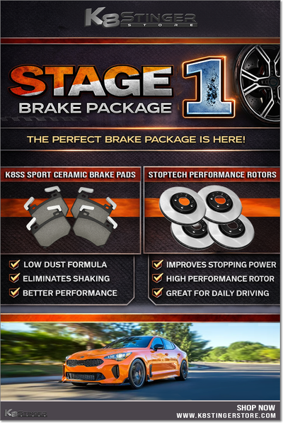 Kia Stinger 3.3T - Stage 1 Brake Package