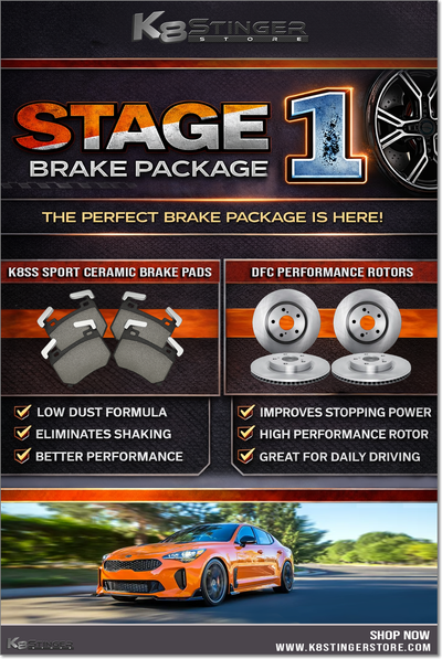 Kia Stinger 3.3T - Stage 1 Brake Package