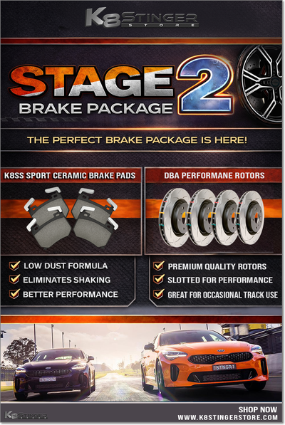 Kia Stinger 3.3T - Stage 2 Brake Package