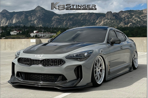 Kia Stinger - Adro Carbon Fiber Front Lip V2