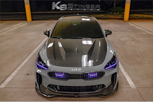 Kia Stinger - Adro Carbon Fiber Front Lip V2