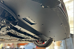 Aluminum skid plate kia stinger