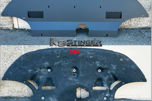 Stinger skid plate