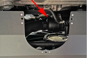 Kia Stinger aluminum skid plate