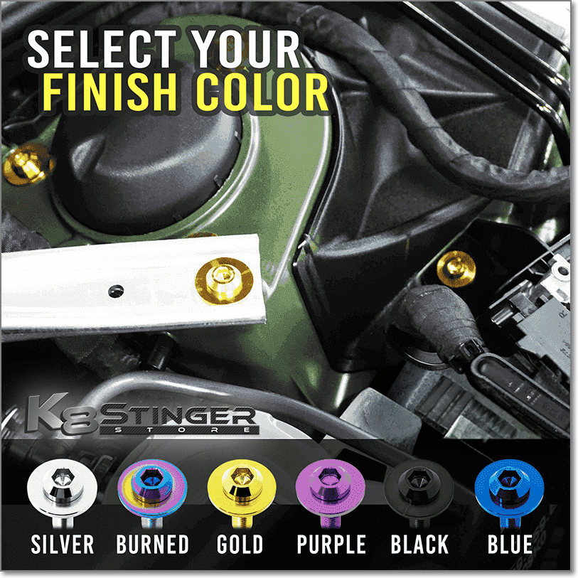 Kia Stinger Hood Hinges Color Kit