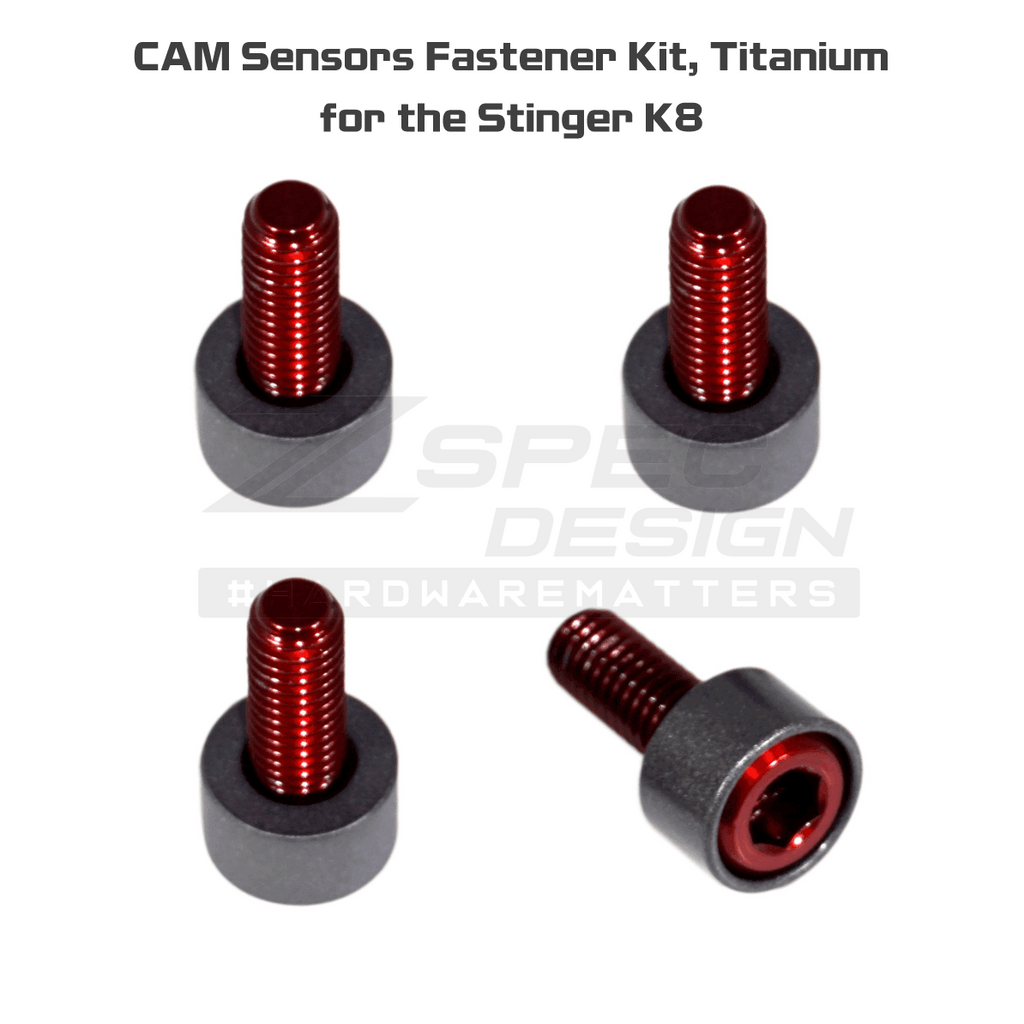 ZSPEC_Kia-Stinger-K8_CAM_Sensors_Fasteners_Titanium_2 Red Kit