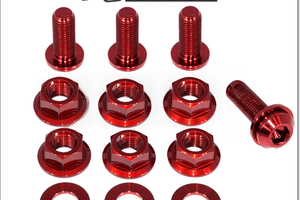 ZSPEC_Kia-Stinger-K8_Strut-Brace_Fasteners_Titanium_2 Red