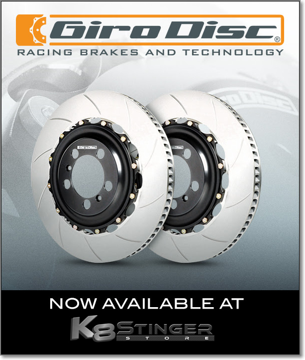 Girodisc Kia Stinger 3.3T - GiroDisc Brake Rotors – K8 Stinger Store