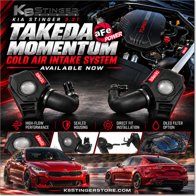 Kia Stinger 3.3T - aFe Power - Takeda Momentum Cold Air Intake System