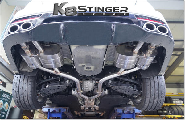 2022-2023 Kia Stinger 3.3T - Borla S-Type Active Electronic Valve Catb – K8  Stinger Store