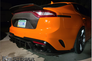 Kia Stinger Carbon Fiber Diffuser Adro V2