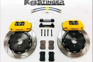 Kia Stinger Fella Big Brake Yellow Calipers