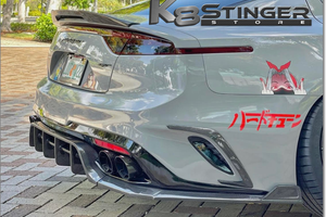 Adro Kia Stinger Carbon Fiber V2 Diffuser