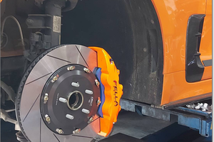 Kia Stinger Big Brake Kit Fella Racing