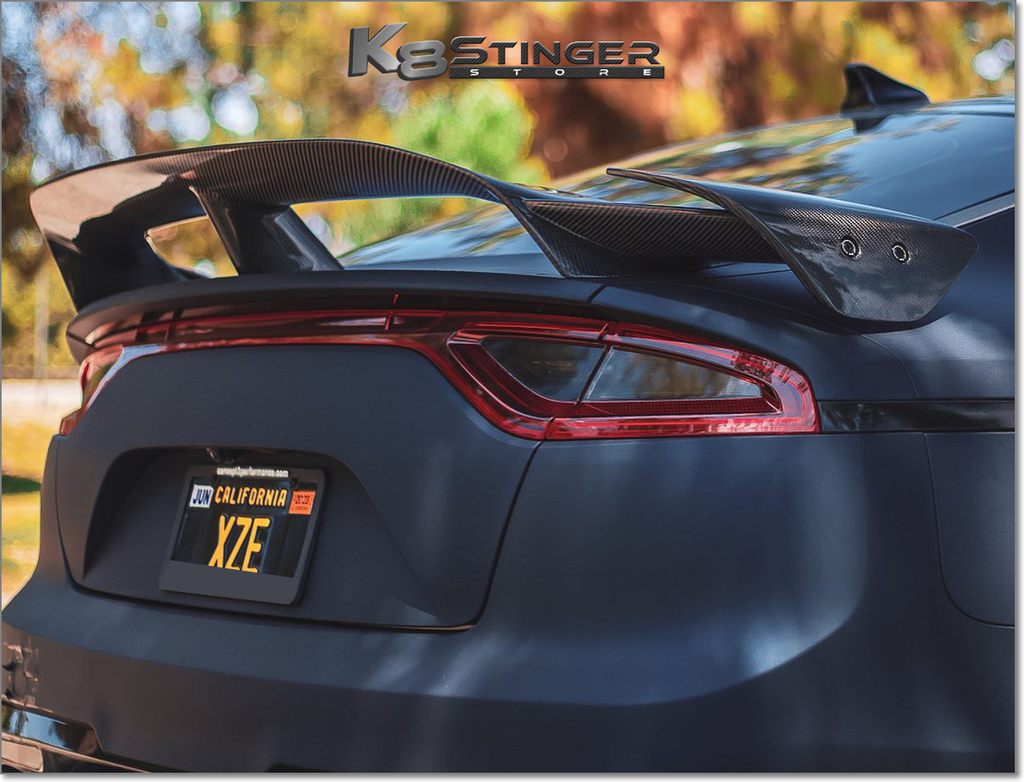 Kia Stinger - Adro Carbon Fiber Trunk Spoiler V3 – K8 Stinger Store