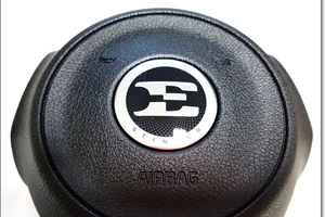 Stinger E logo steering wheel emblem
