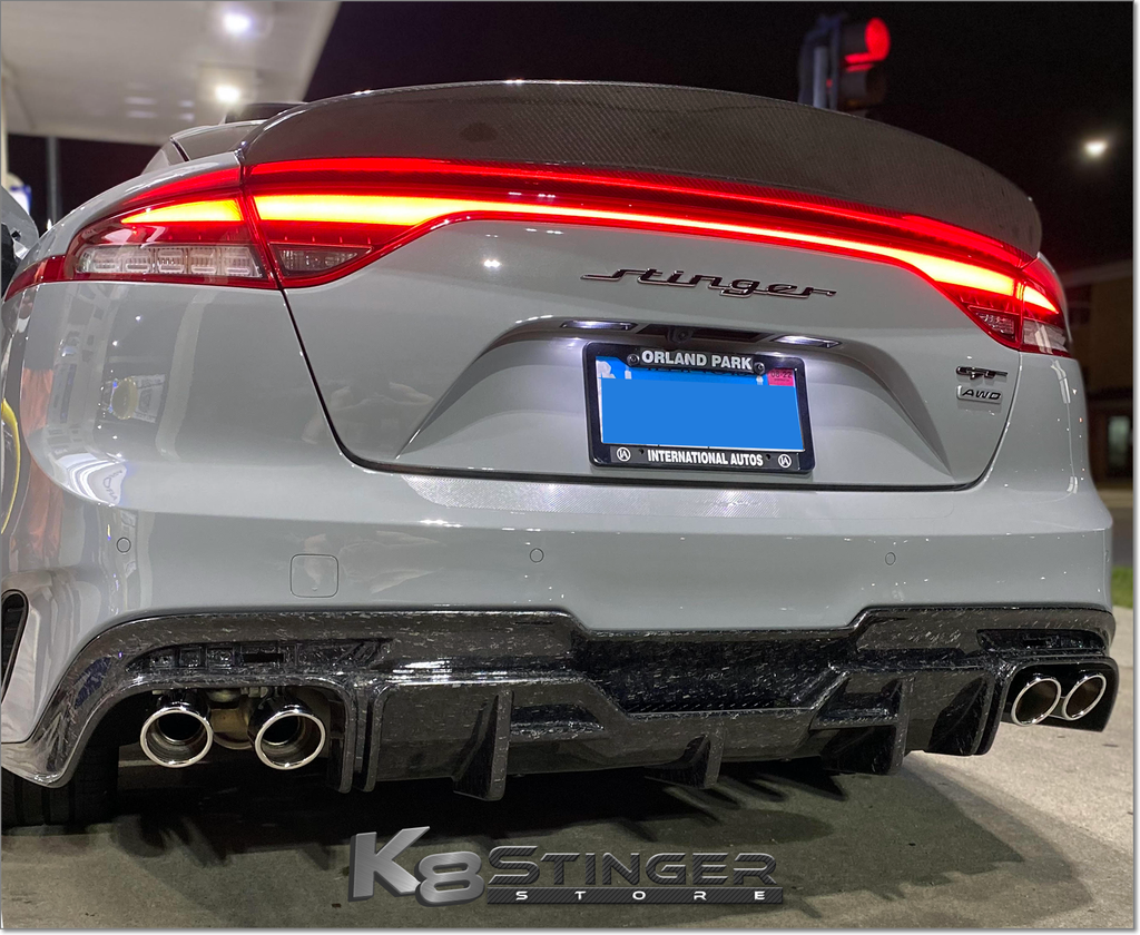 Kia Stinger - Ark Performance Legato Rear Diffuser – K8 Stinger Store