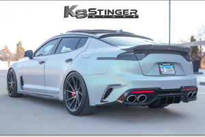 Kia Stinger - M&S "Force Series" Side Splitters V2