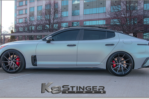 Kia Stinger - M&S "Force Series" Side Splitters V2