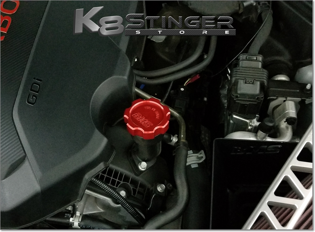 Kia Stinger Burger Motorsports Oil Cap