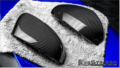 Kia Stinger - Carbon Fiber Mirror Caps