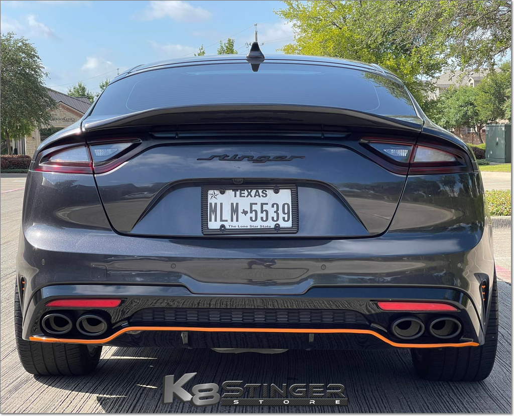 Aftermarket kia stinger top badges