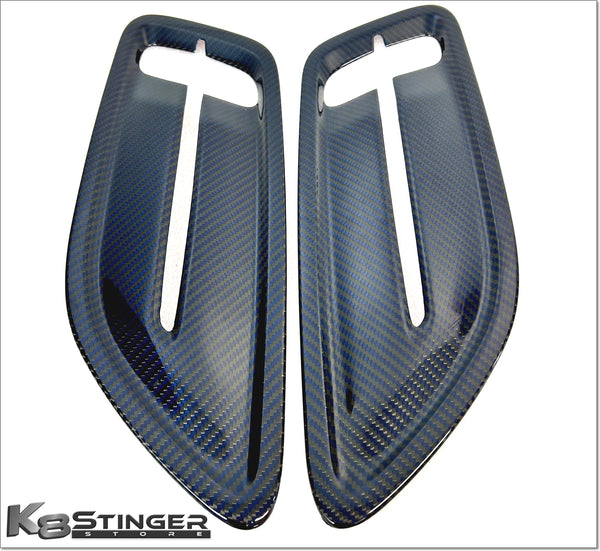 Kia Stinger - Carbon Fiber Hood Vent Covers