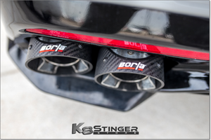 Kia stinger exhaust tips