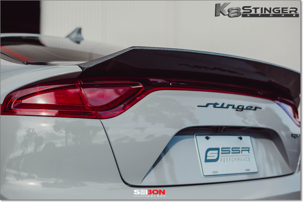 Kia Stinger - Seibon C-Style Carbon Fiber Hatch Deck Lid – K8