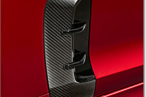 kia stinger oem carbon fiber fender vent