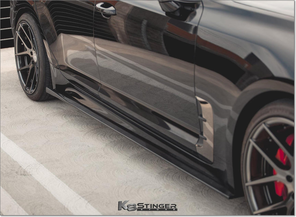 Kia Stinger side skirts