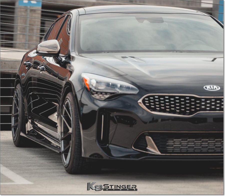 Kia Stinger Carbon Fiber side skirts