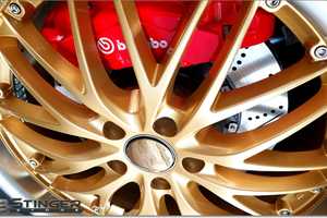 Kia Stinger drilled rotors