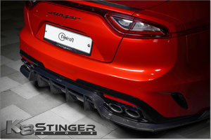 Kia Stinger Adro Diffuser V2 Carbon Fiber