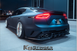 Kia Stinger Adro Diffuser V2 Carbon Fiber