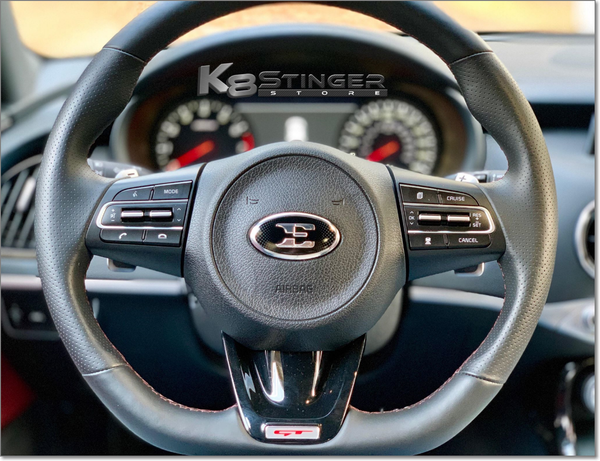 Kia Stinger - E Logo Steering Wheel Emblem