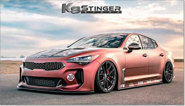 Kia Stinger - Adro Carbon Fiber Front Lip V1