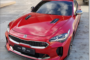 Kia Stinger - M&S Front Splitter