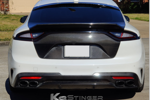 Kia Stinger Seibon License Plate Garnish