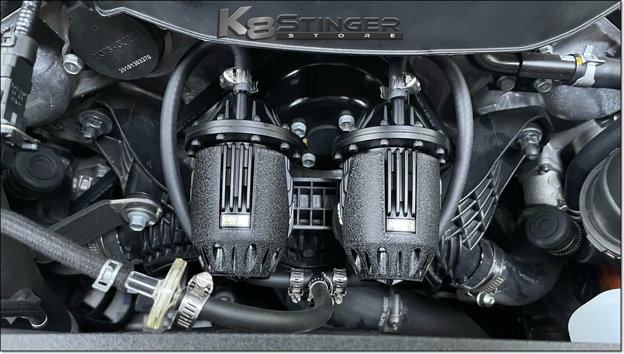 Kia Stinger HKS Gunmetal V4 BOV SQ4