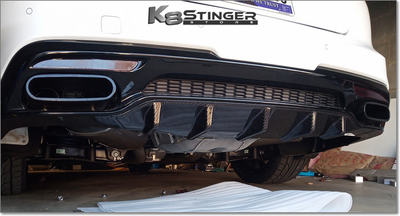 2018-2021 Kia Stinger - K8SS Carbon Fiber Rear Diffuser