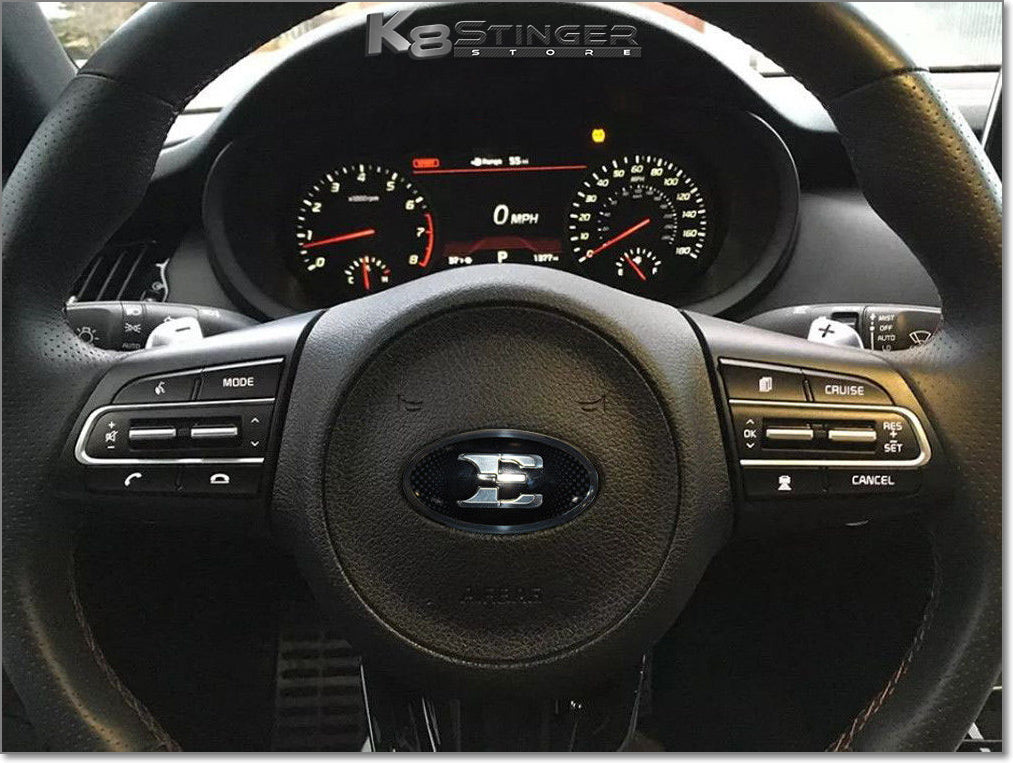 steering wheel emblem kia stinger