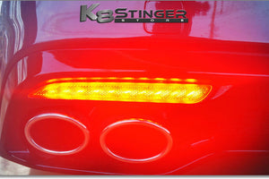 Kia Stinger bumper led lights