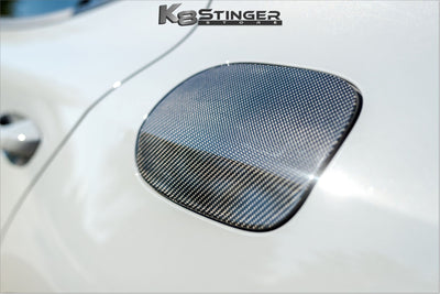 Kia Stinger - Carbon Fiber Fuel Door