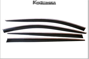 Stinger dark tint window visors