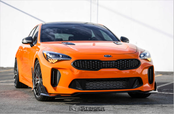 Sunland Custom Dashmat For Kia Stinger 2017-2023 (With HUD Cutout) - Carpet Dashboard Cover