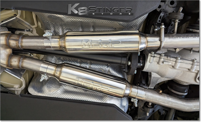 2018-2023 Kia Stinger - MBRP Pro Series Resonator Set