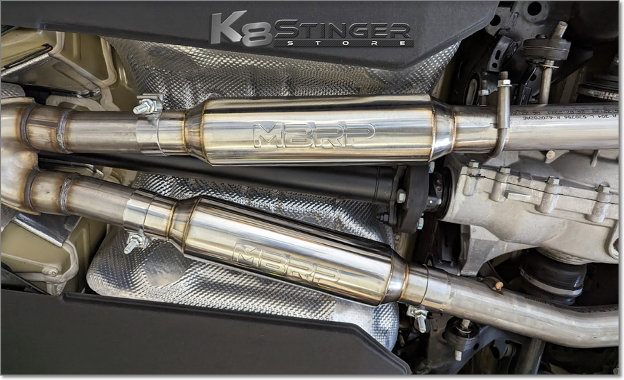 Kia Stinger Resonators MBRP Exhaust